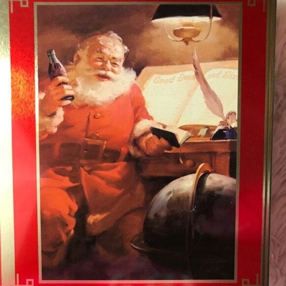 NWOT Coca-Cola 'Coke Santa' 1000 Piece Puzzle in Collectible Tin - Picture 2 of 11